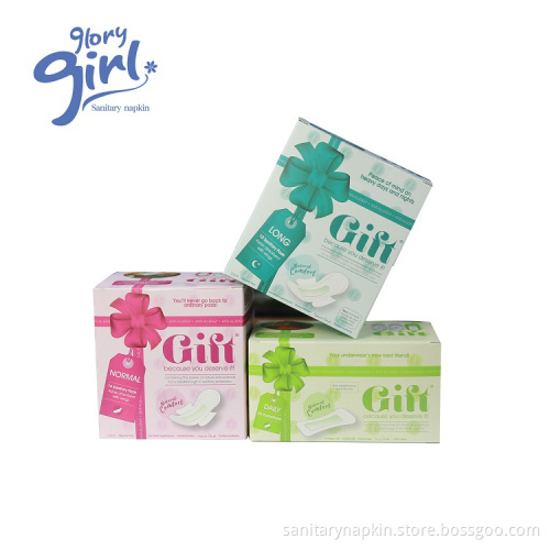 High absorbent individually wrapped sanitary napkin for lady